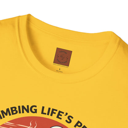 Climbing Life’s Peaks One Sip at a Time | Mountain Brew Skeleton Tee