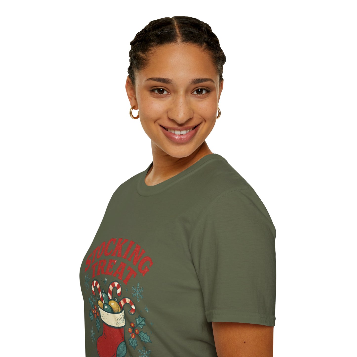 Stocking Treat | Festive Christmas Coffee Lover Unisex T-Shirt