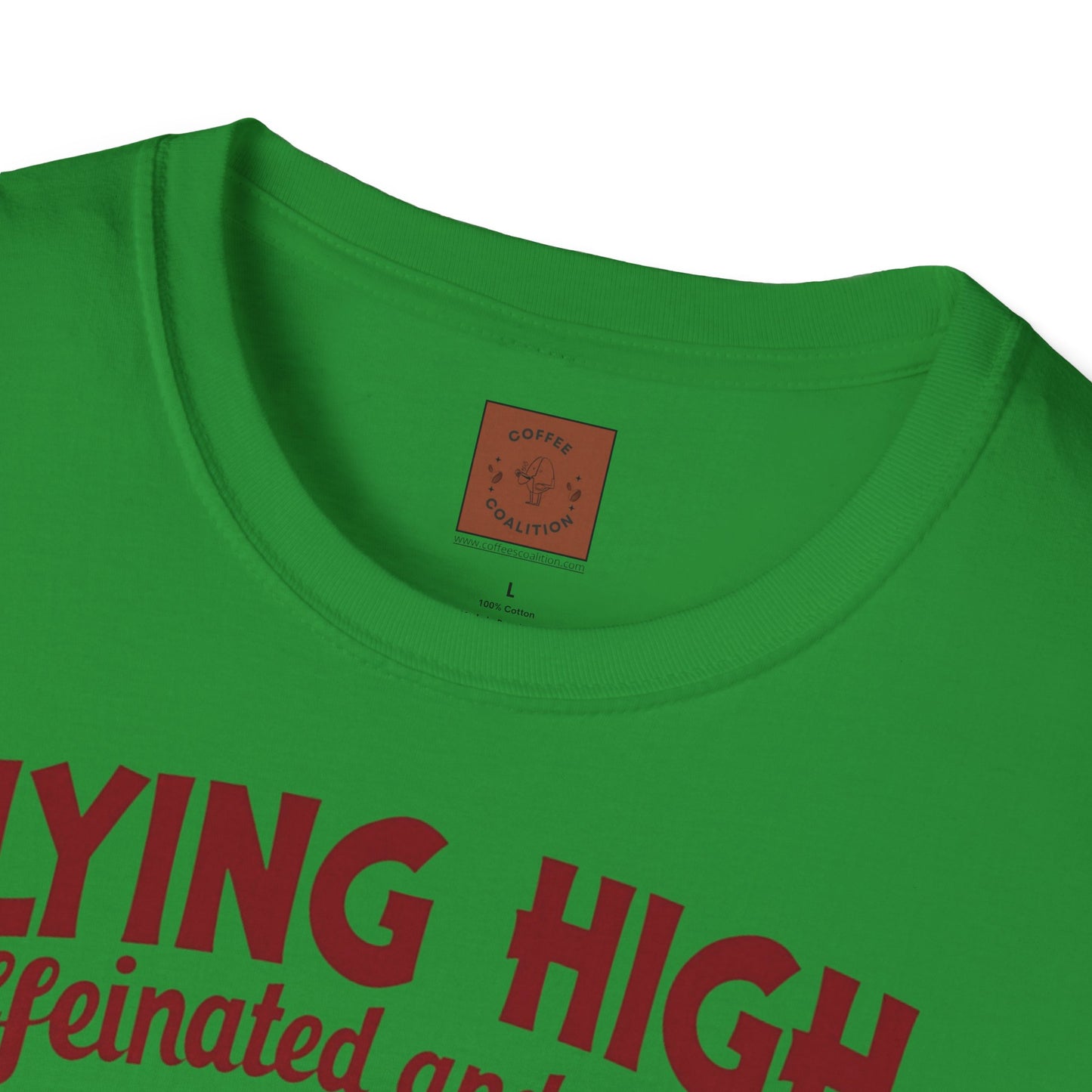 Caffeinated Flight Crew | First-Class Coffee Ride Tee