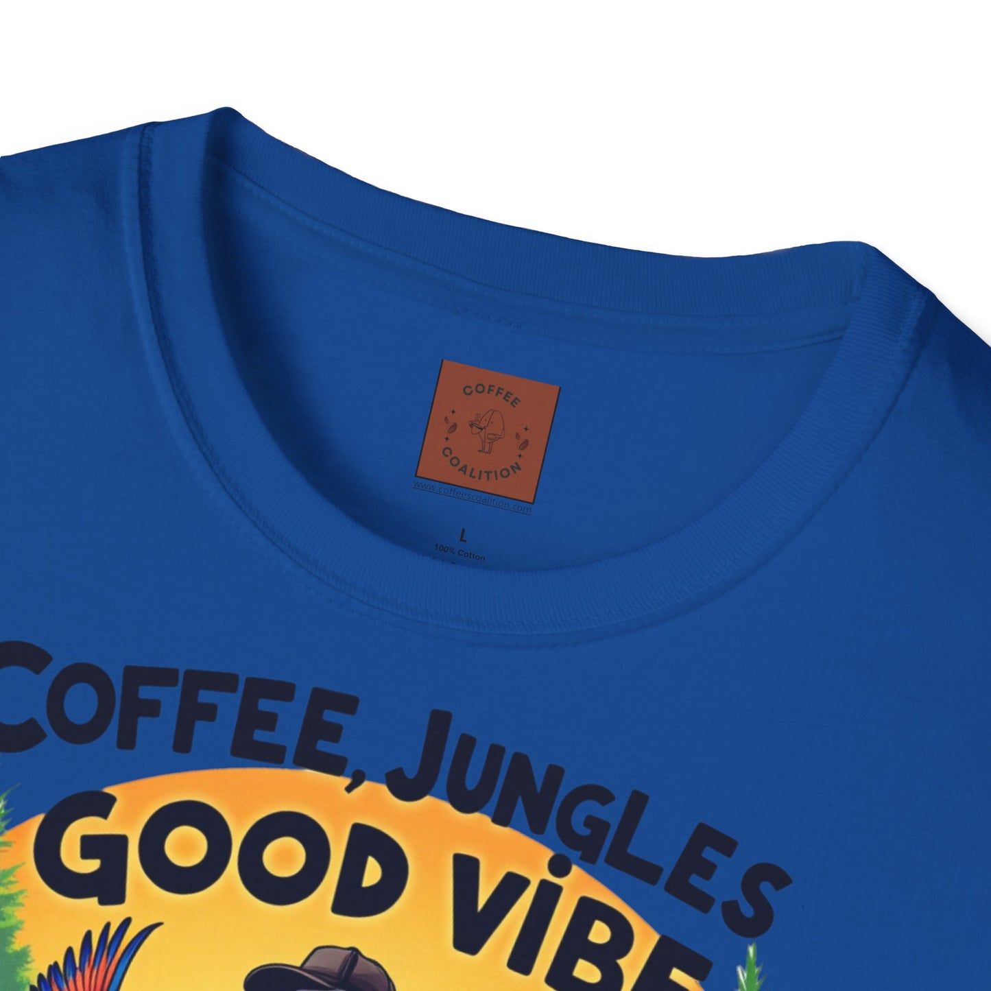 Coffee Jungles & Good Vibes | Funny Skeleton Coffee T-Shirt