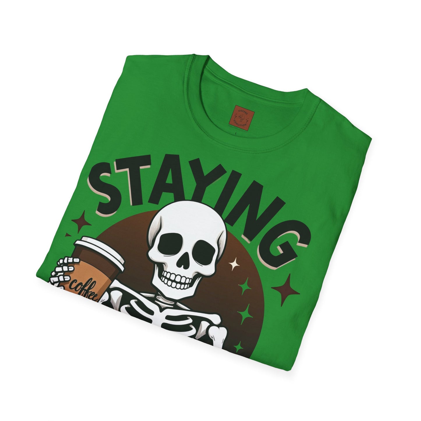 Staying Alive | Coffee Survival Tee