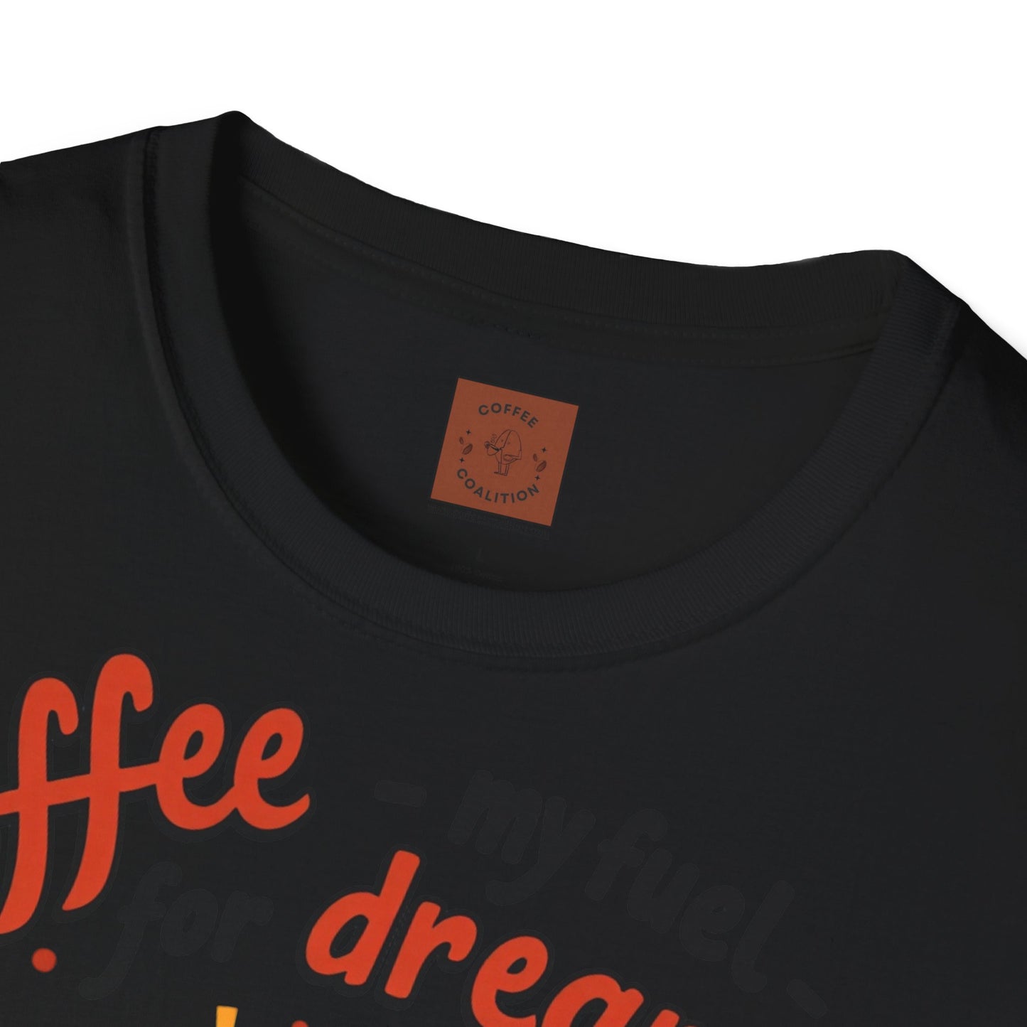 Coffee — My Fuel for Dreams | Caffeinated Ambition Skeleton Tee