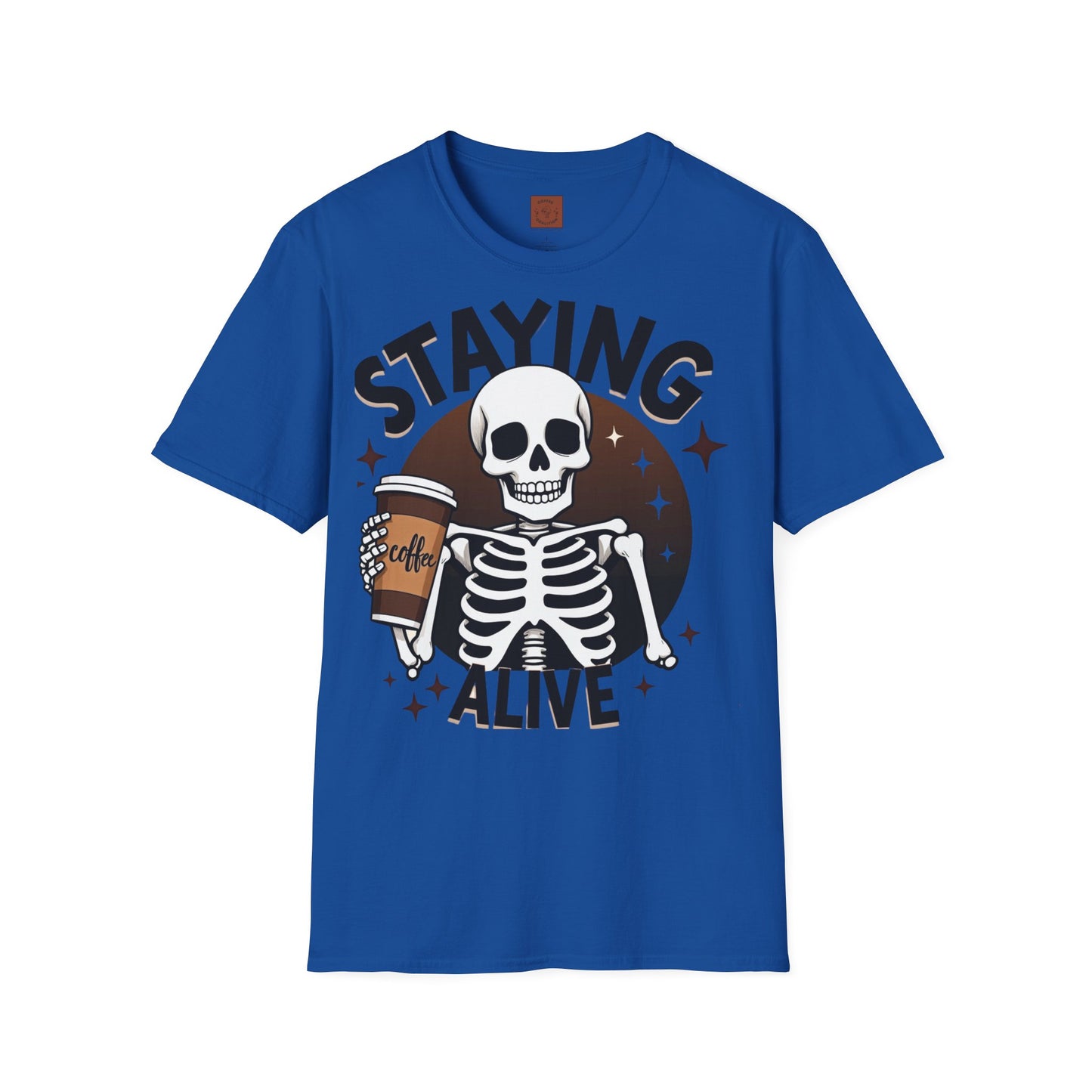 Staying Alive | Coffee Survival Tee