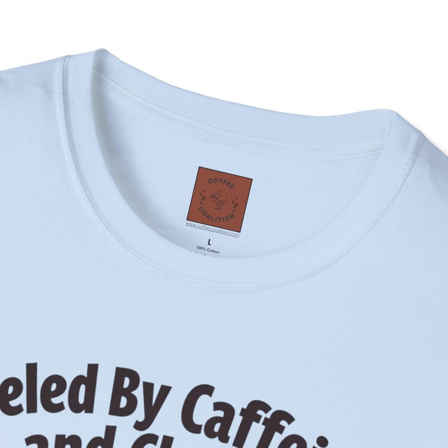 Fueled by Caffeine & Chaos | Skeleton Riders Tee