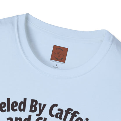 Fueled by Caffeine & Chaos | Skeleton Riders Tee