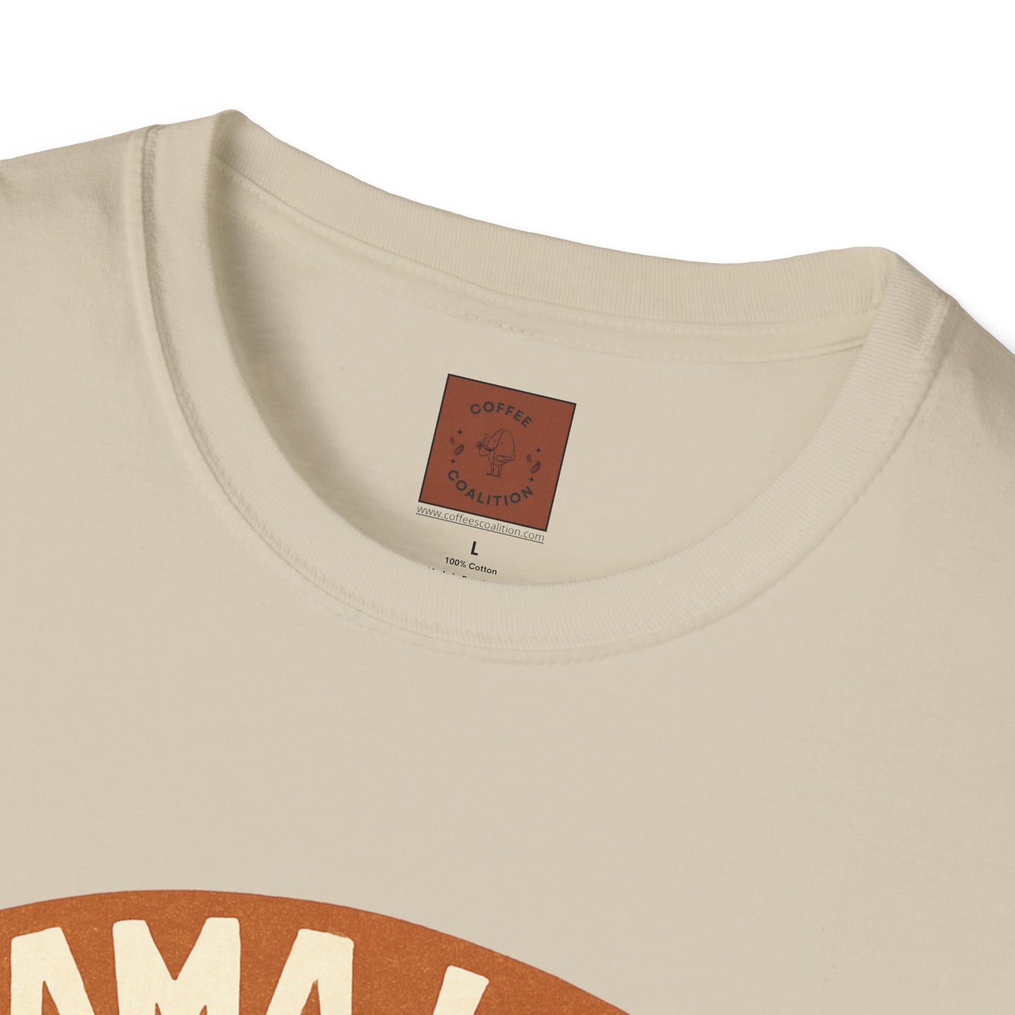 Llama Latte | Cute Christmas Coffee Lover Unisex T-Shirt