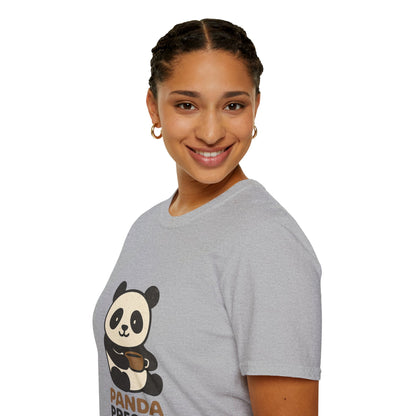 Panda Presso | Cute Coffee Lover Unisex T-Shirt