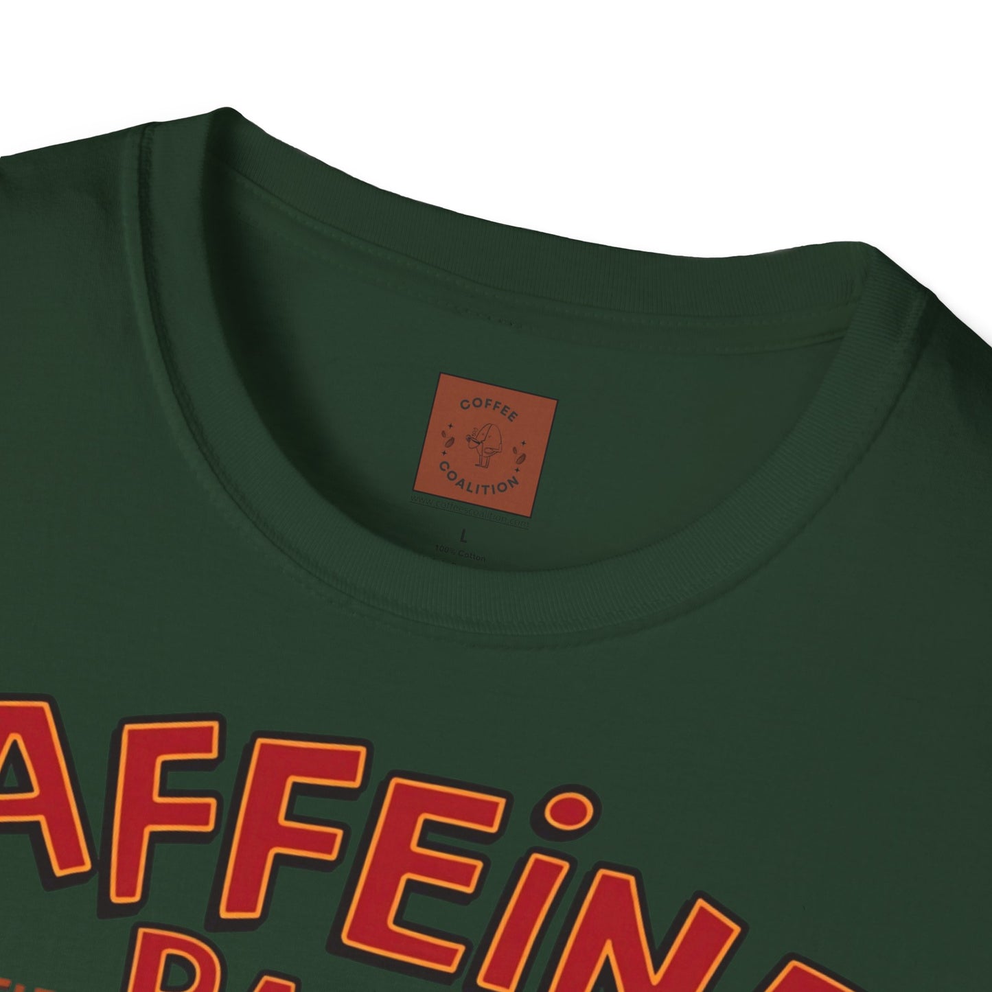 Caffeine Races | Fueled by Coffee & Chaos Tee