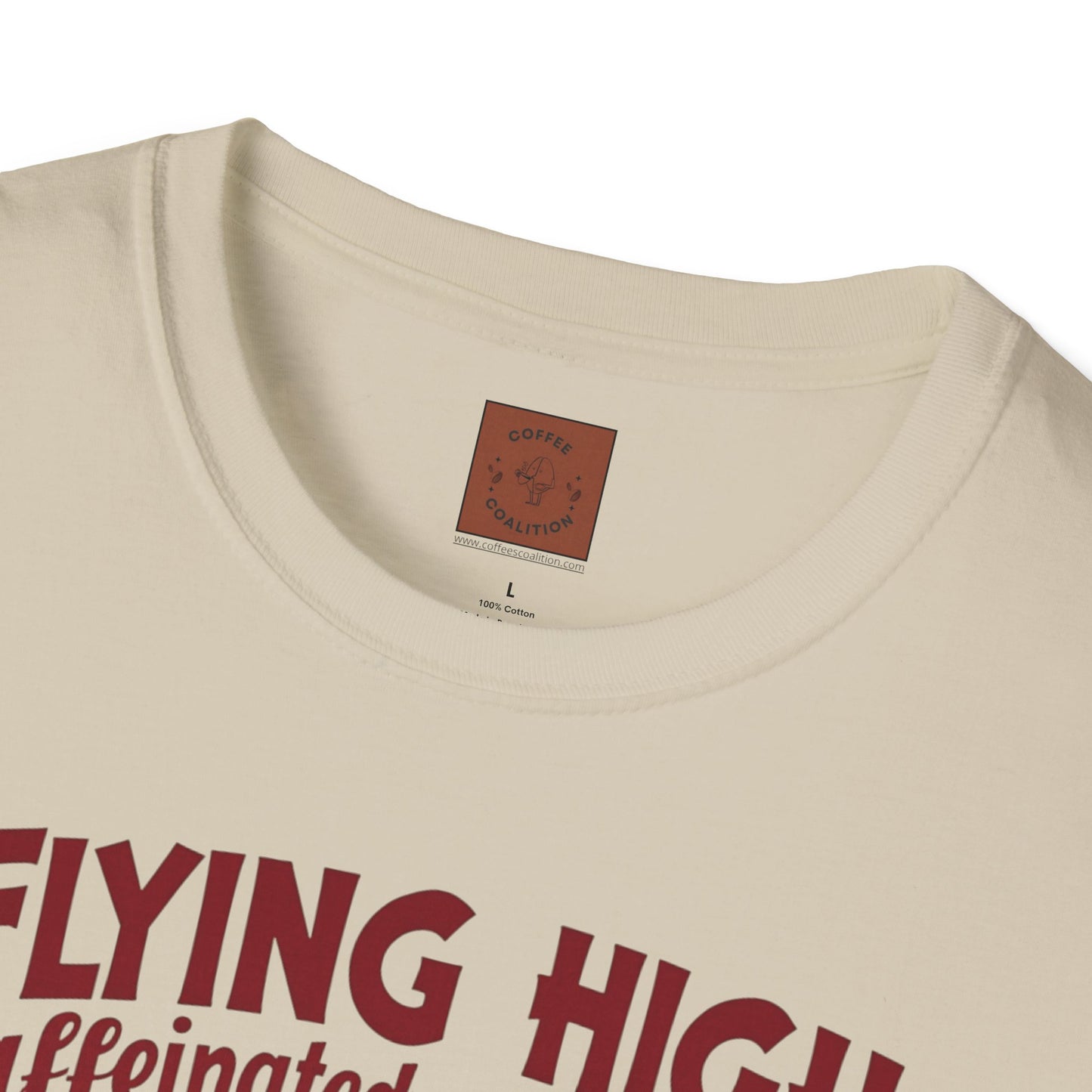 Caffeinated Flight Crew | First-Class Coffee Ride Tee