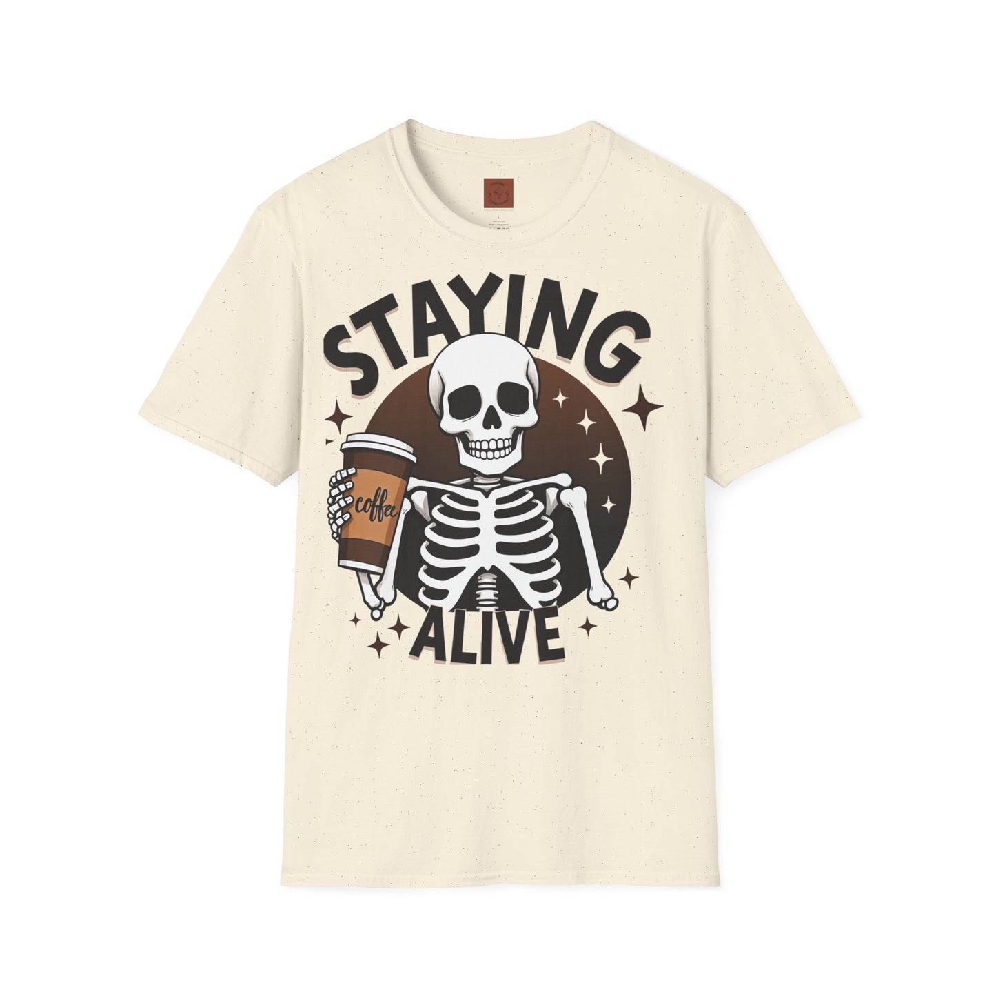 Staying Alive | Coffee Survival Tee