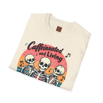 Caffeinated & Living | Best Life Brew Crew Tee