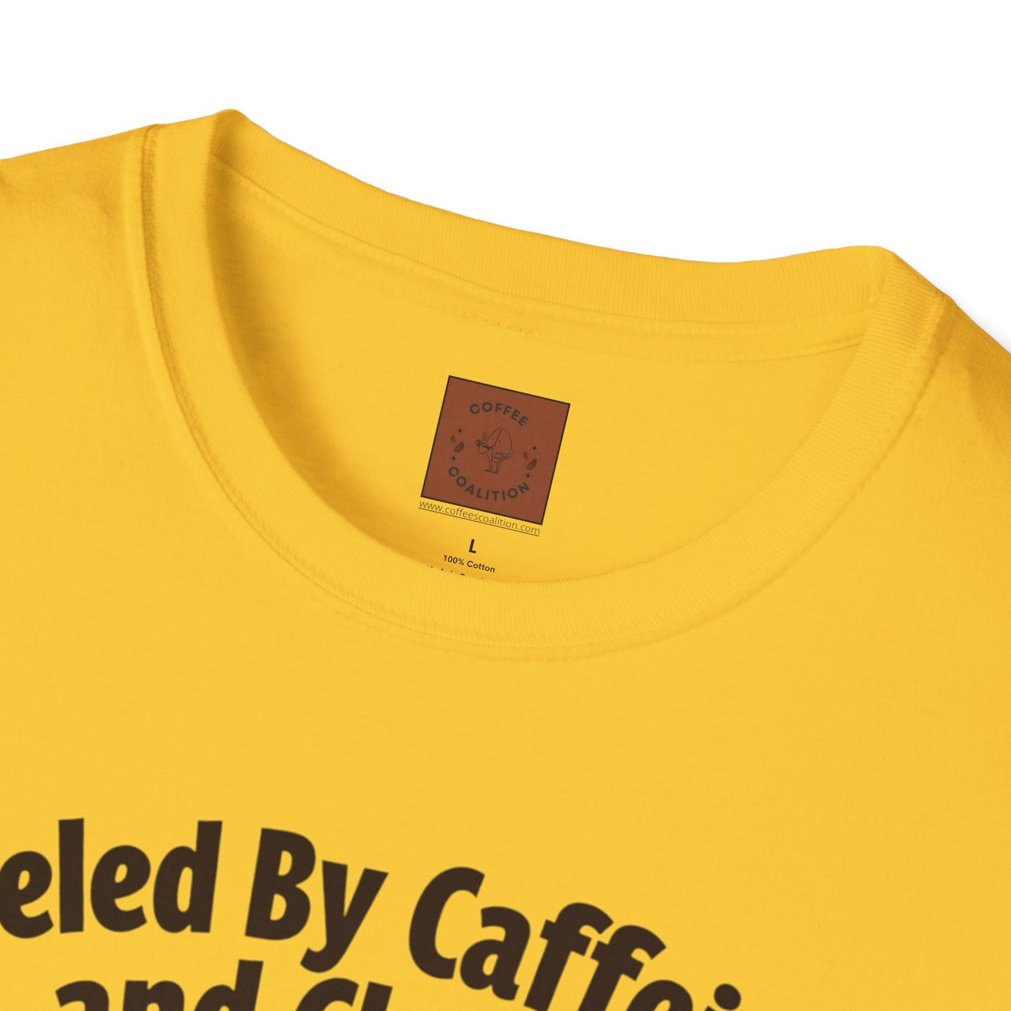 Fueled by Caffeine & Chaos | Skeleton Riders Tee