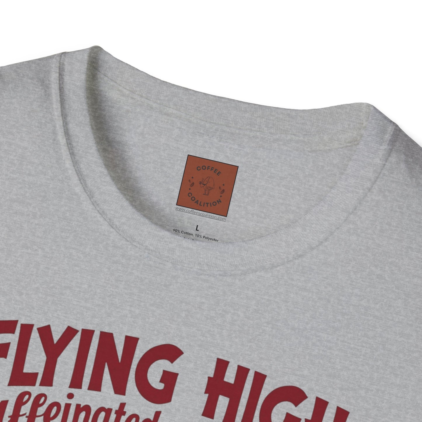 Caffeinated Flight Crew | First-Class Coffee Ride Tee