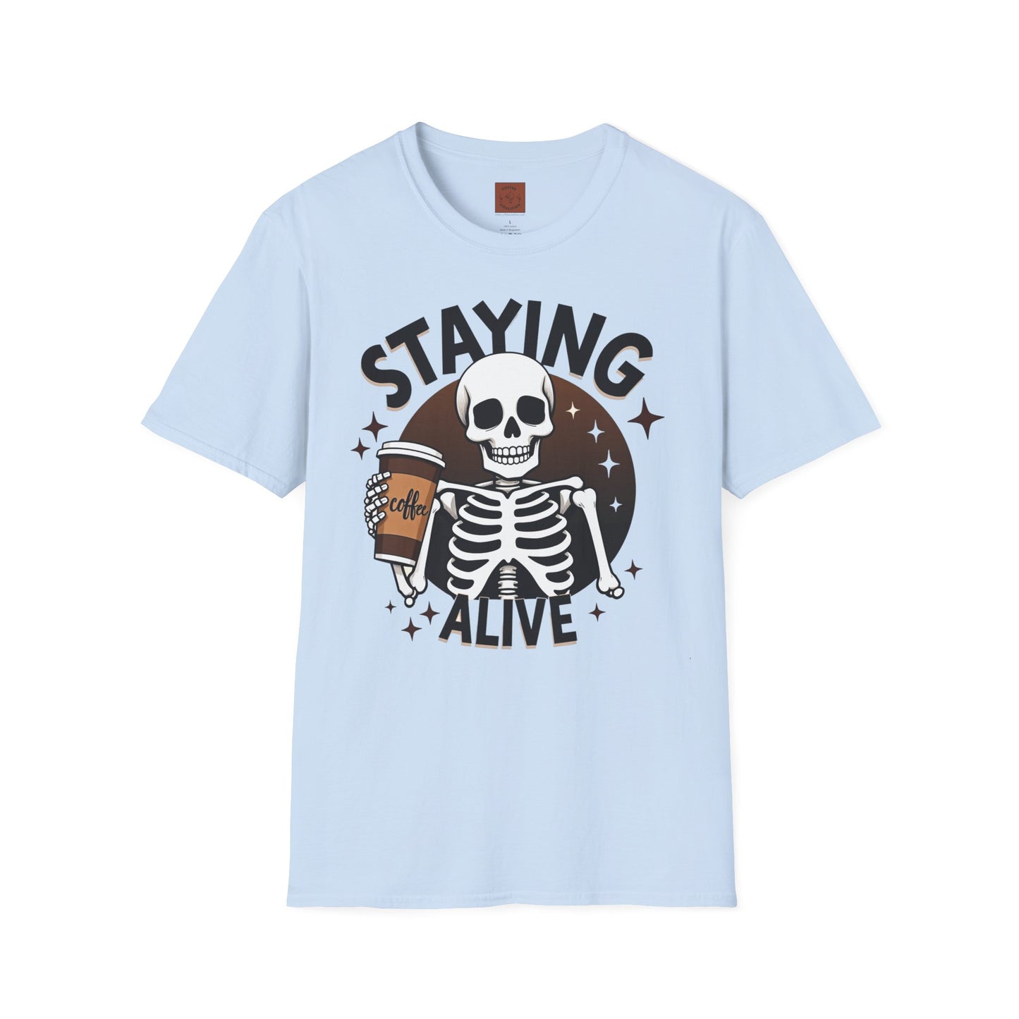 Staying Alive | Coffee Survival Tee