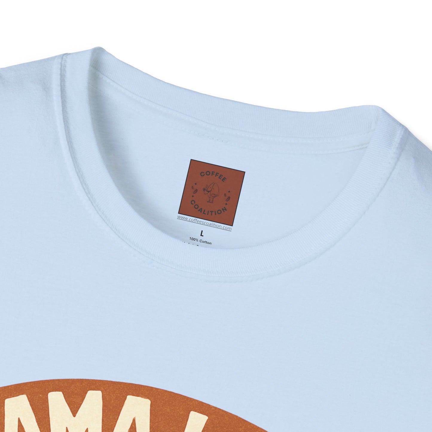 Llama Latte | Cute Christmas Coffee Lover Unisex T-Shirt