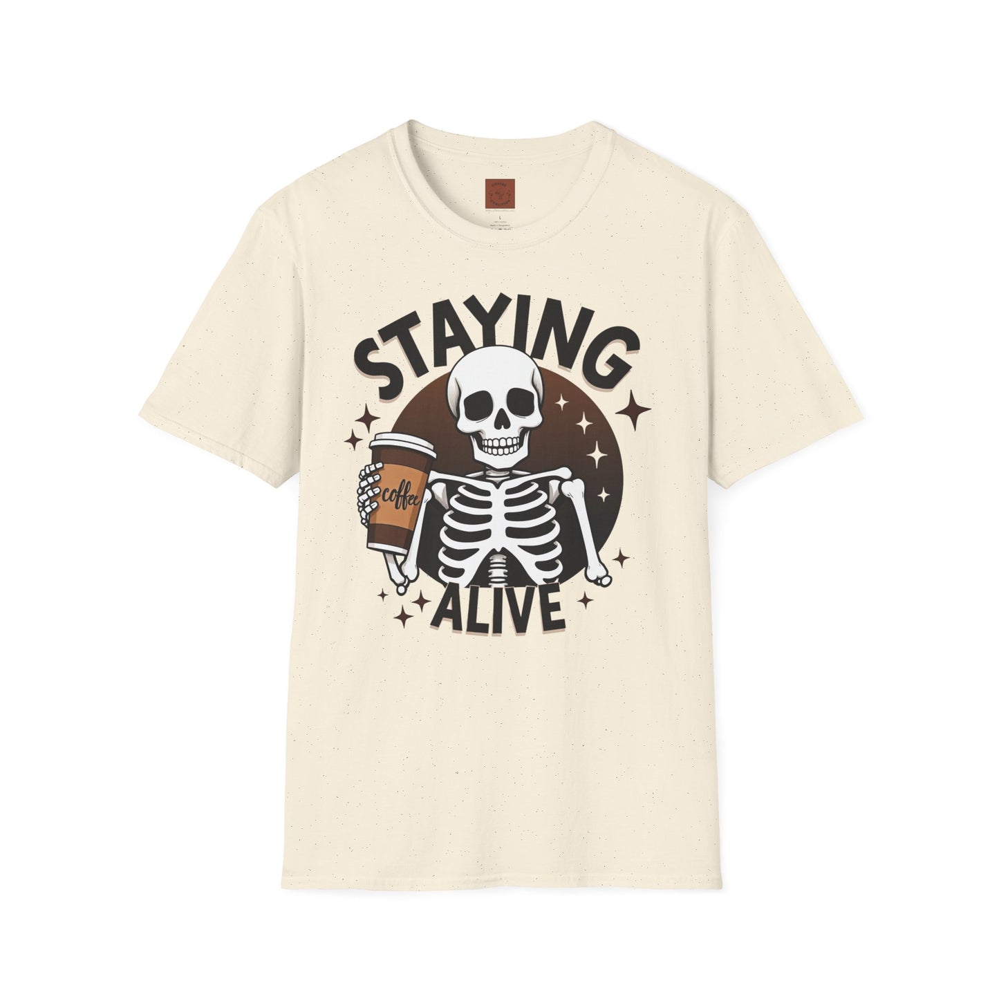 Staying Alive | Coffee Survival Tee