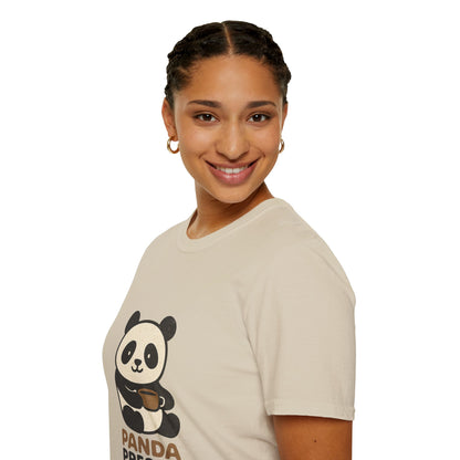 Panda Presso | Cute Coffee Lover Unisex T-Shirt