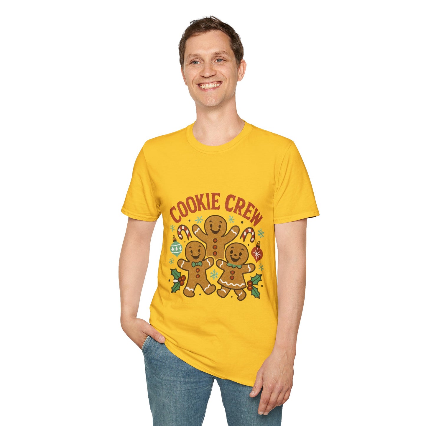 Cookie Crew | Funny Gingerbread Coffee Christmas Unisex T-Shirt