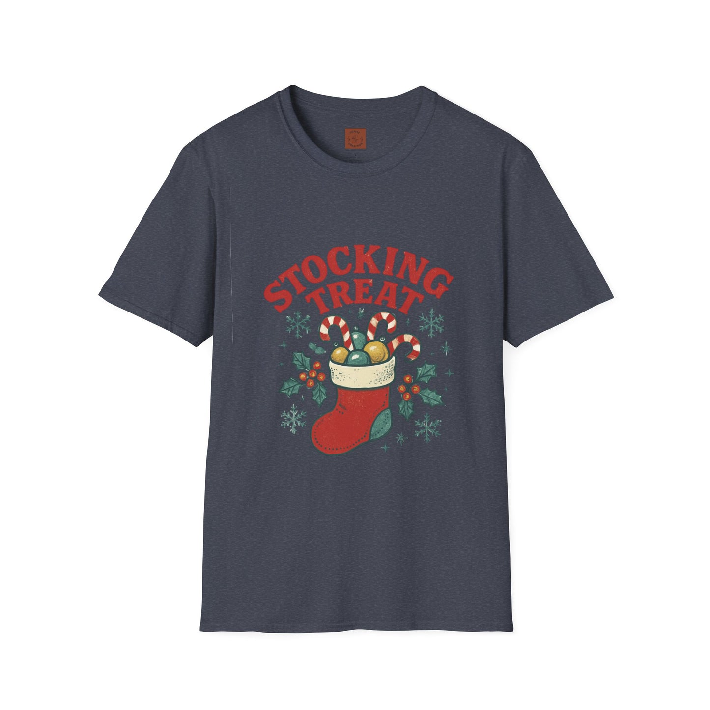 Stocking Treat | Festive Christmas Coffee Lover Unisex T-Shirt