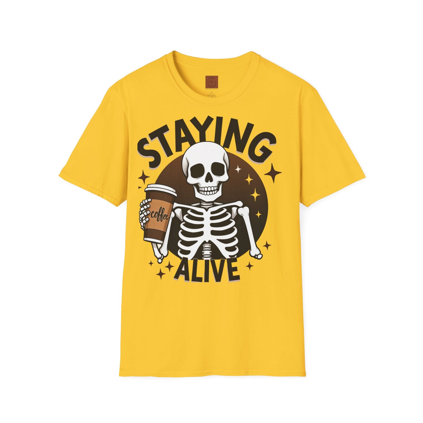 Staying Alive | Coffee Survival Tee