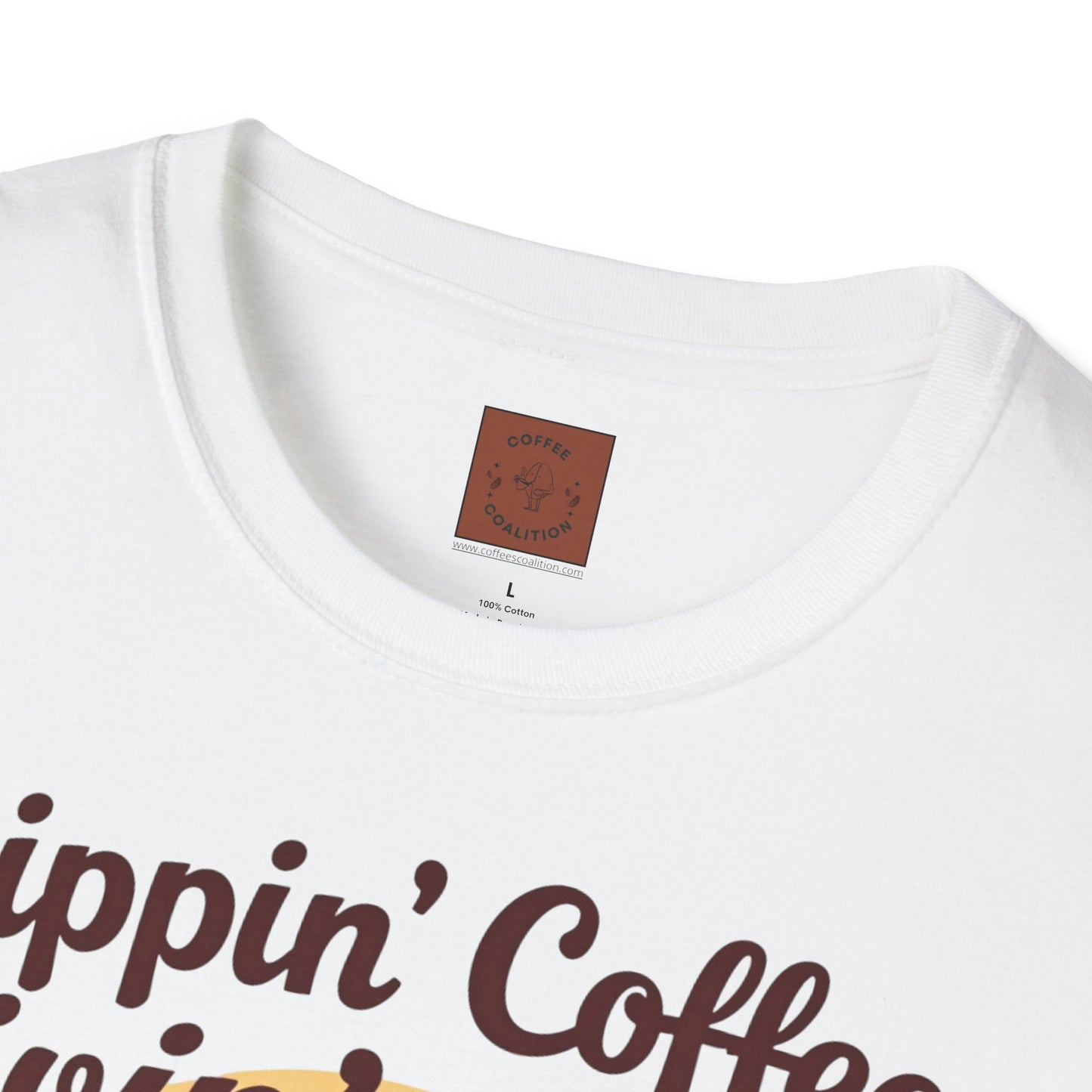 Sippin’ Coffee, Livin’ Easy | Chill Skeleton Coffee Tee