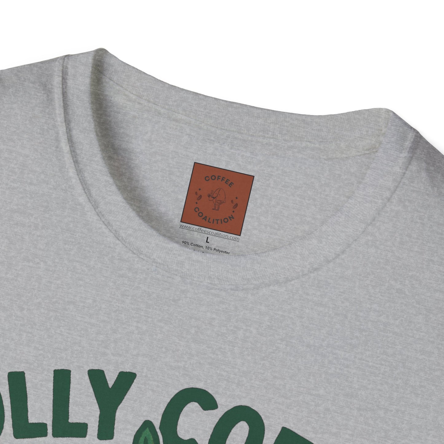 Jolly Brew | Funny Gingerbread Coffee Christmas Unisex T-Shirt