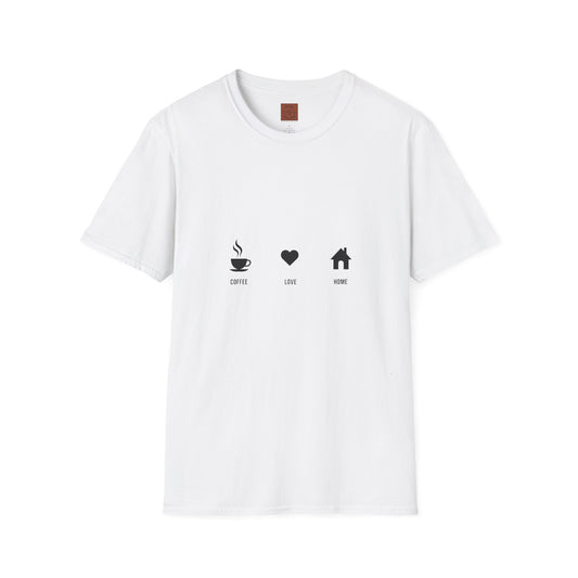 Coffee. Love. Home T-Shirt