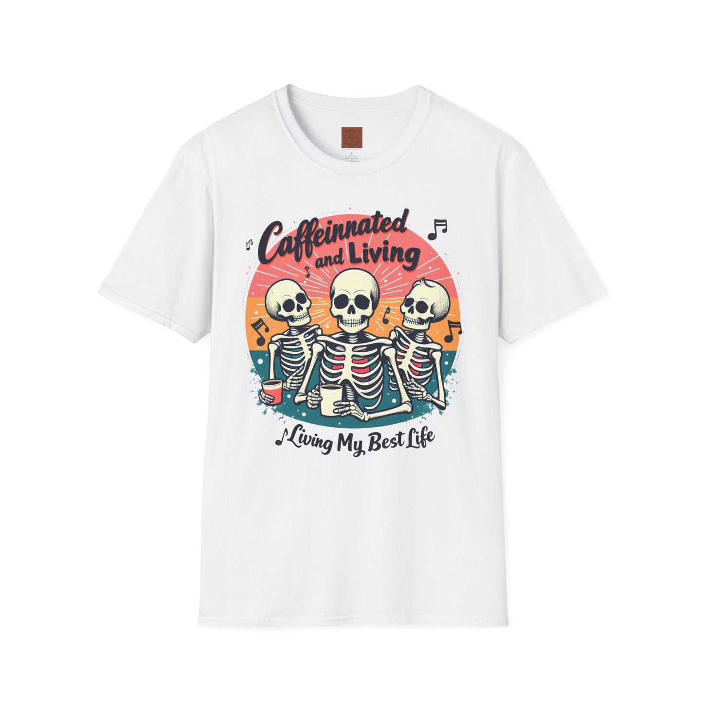 Caffeinated & Living | Best Life Brew Crew Tee