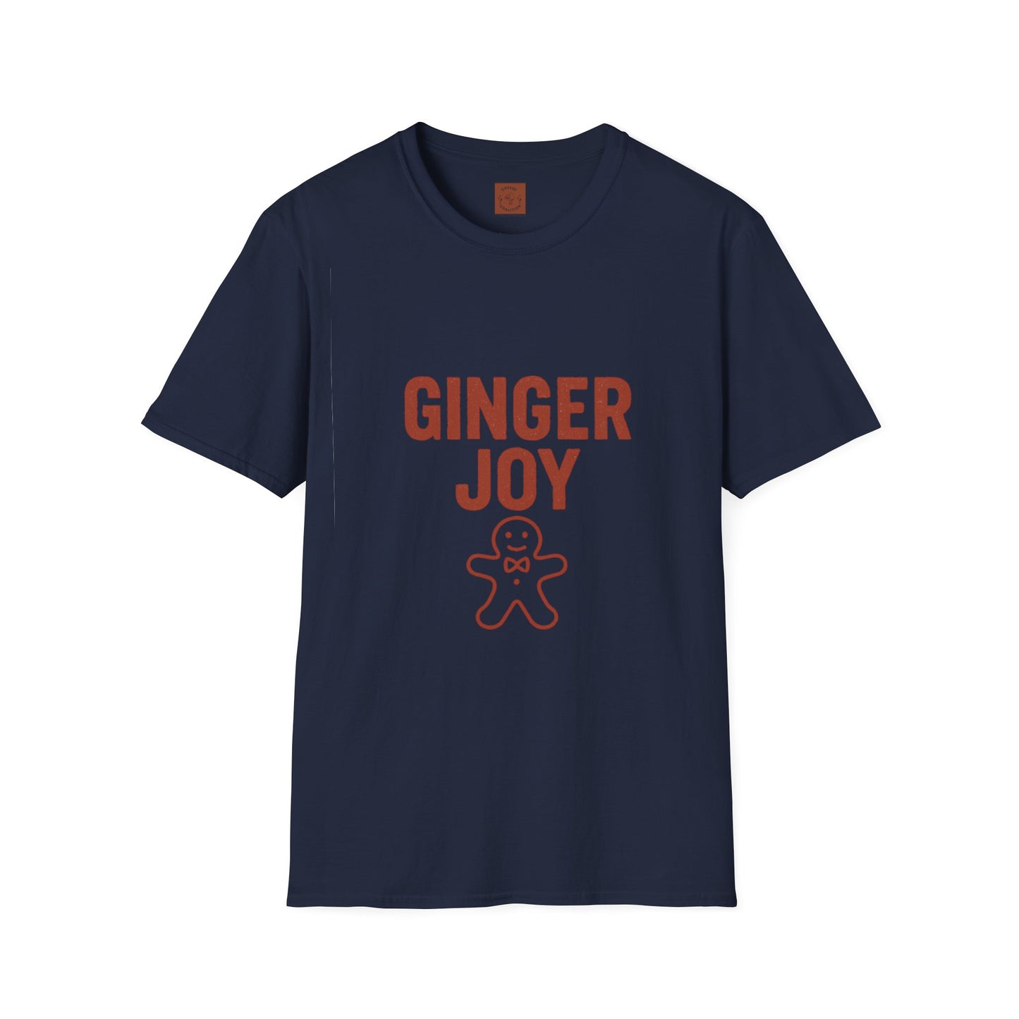 Ginger Joy | Minimal Christmas Cookie Coffee Unisex T-Shirt
