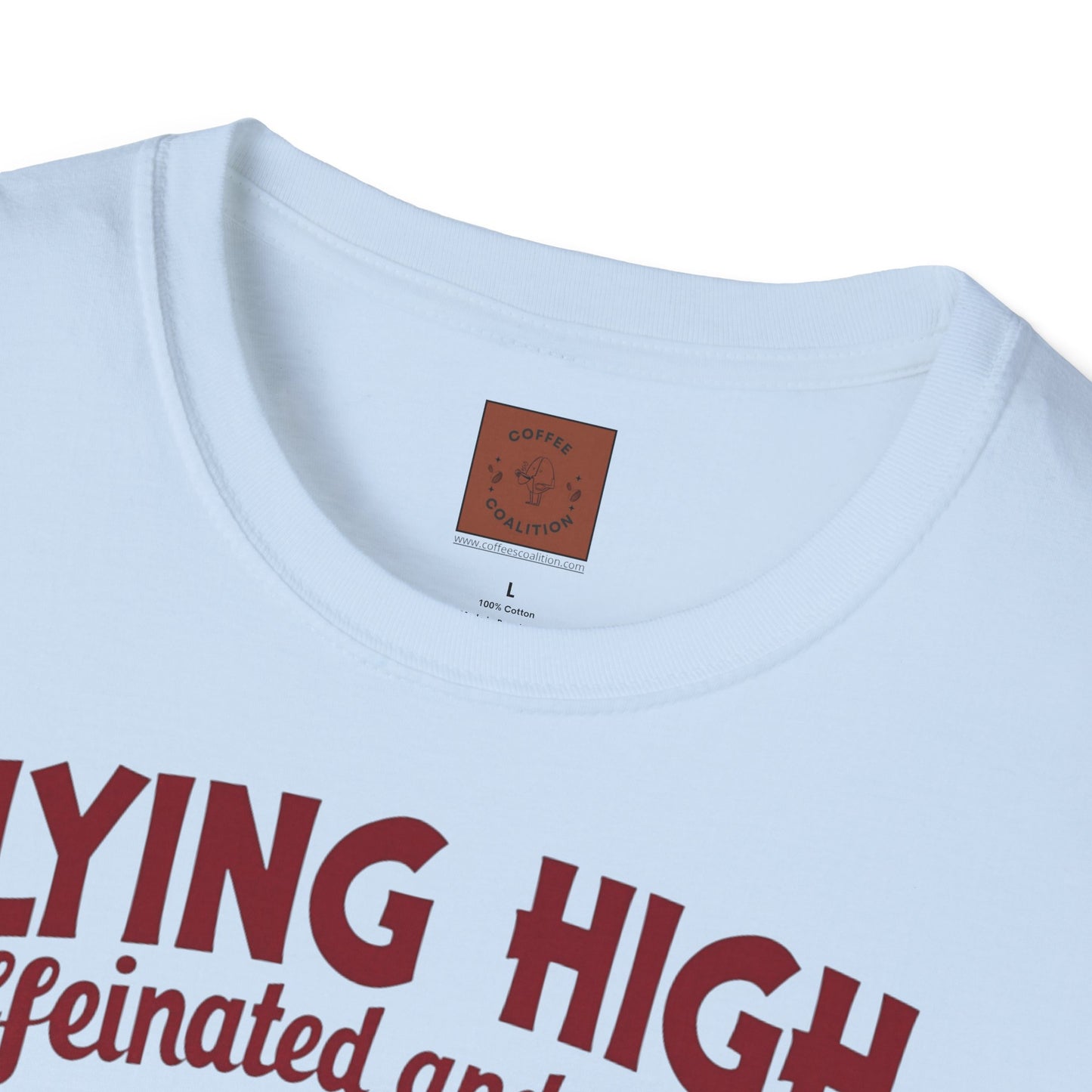 Caffeinated Flight Crew | First-Class Coffee Ride Tee