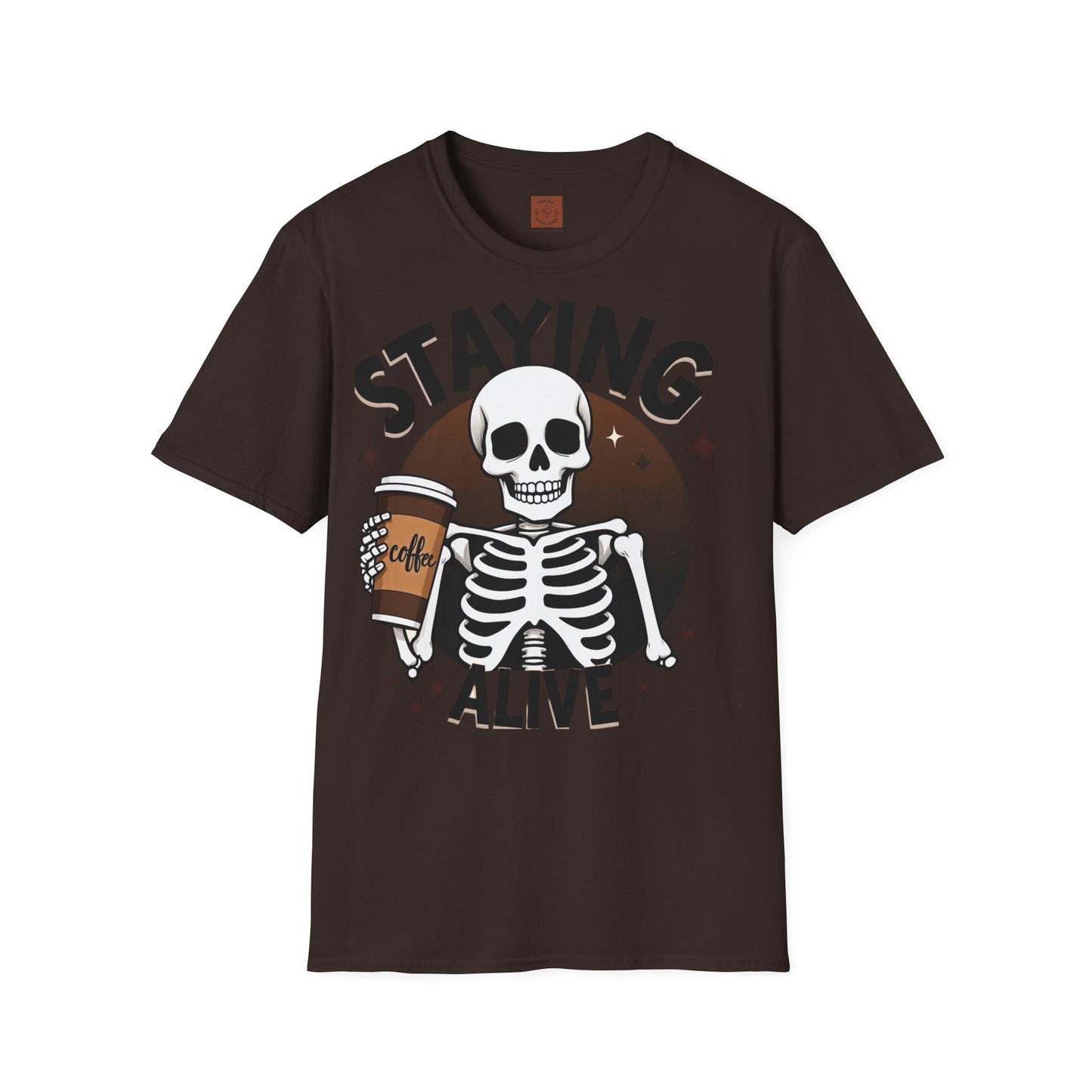 Staying Alive | Coffee Survival Tee