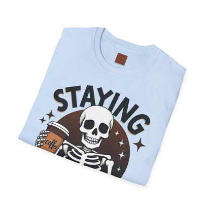 Staying Alive | Coffee Survival Tee