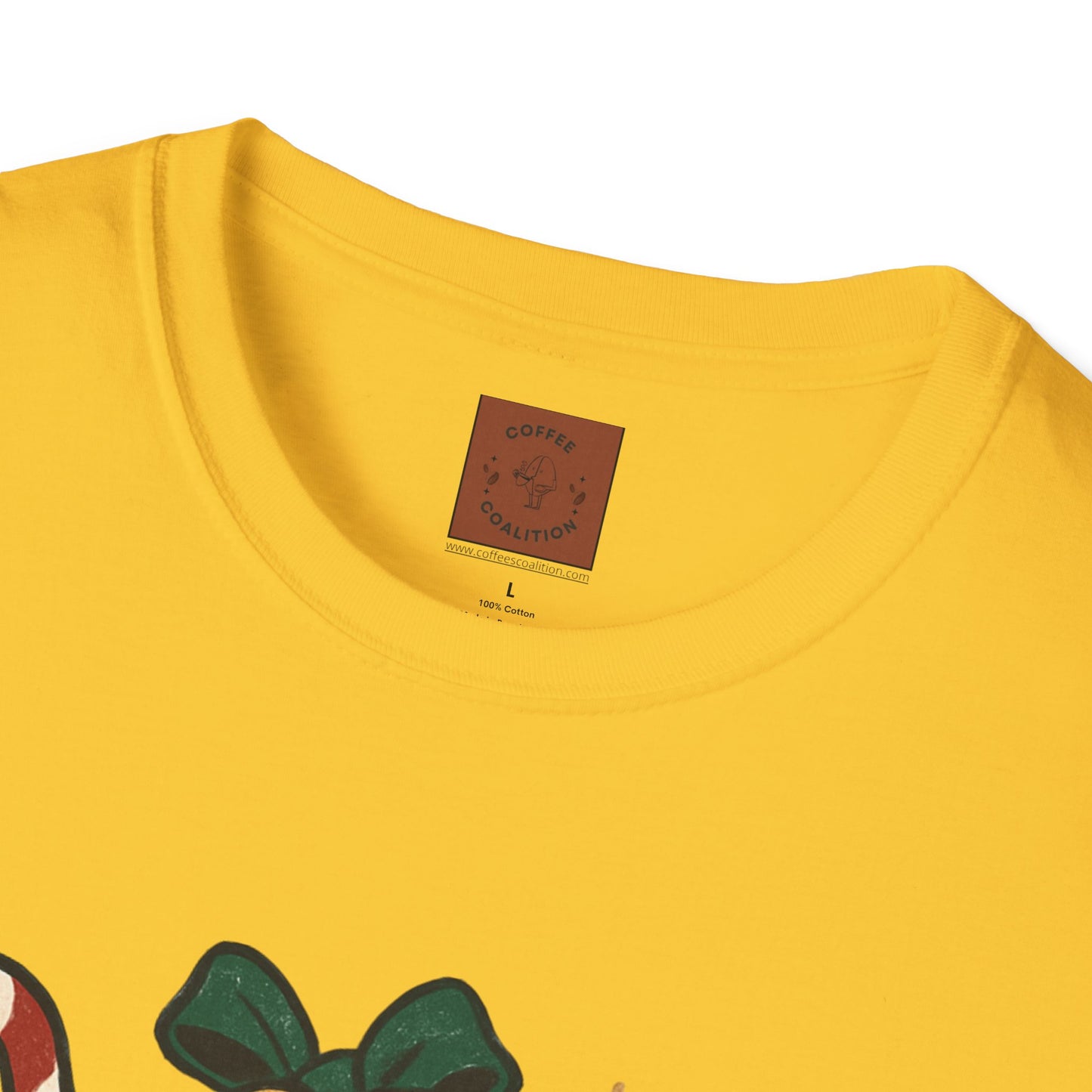 Jingle Brew | Funny Holiday Coffee Cup Christmas Unisex T-Shirt