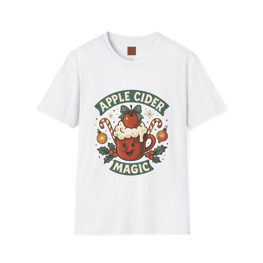 Apple Cider Magic | Festive Christmas Coffee Lover Unisex T-Shirt