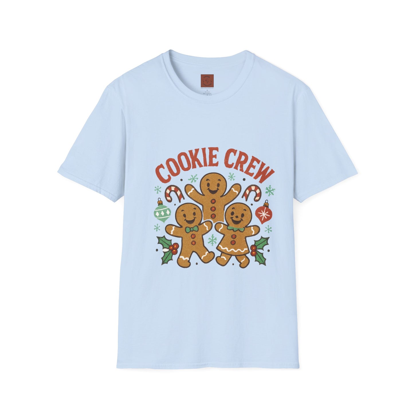 Cookie Crew | Funny Gingerbread Coffee Christmas Unisex T-Shirt