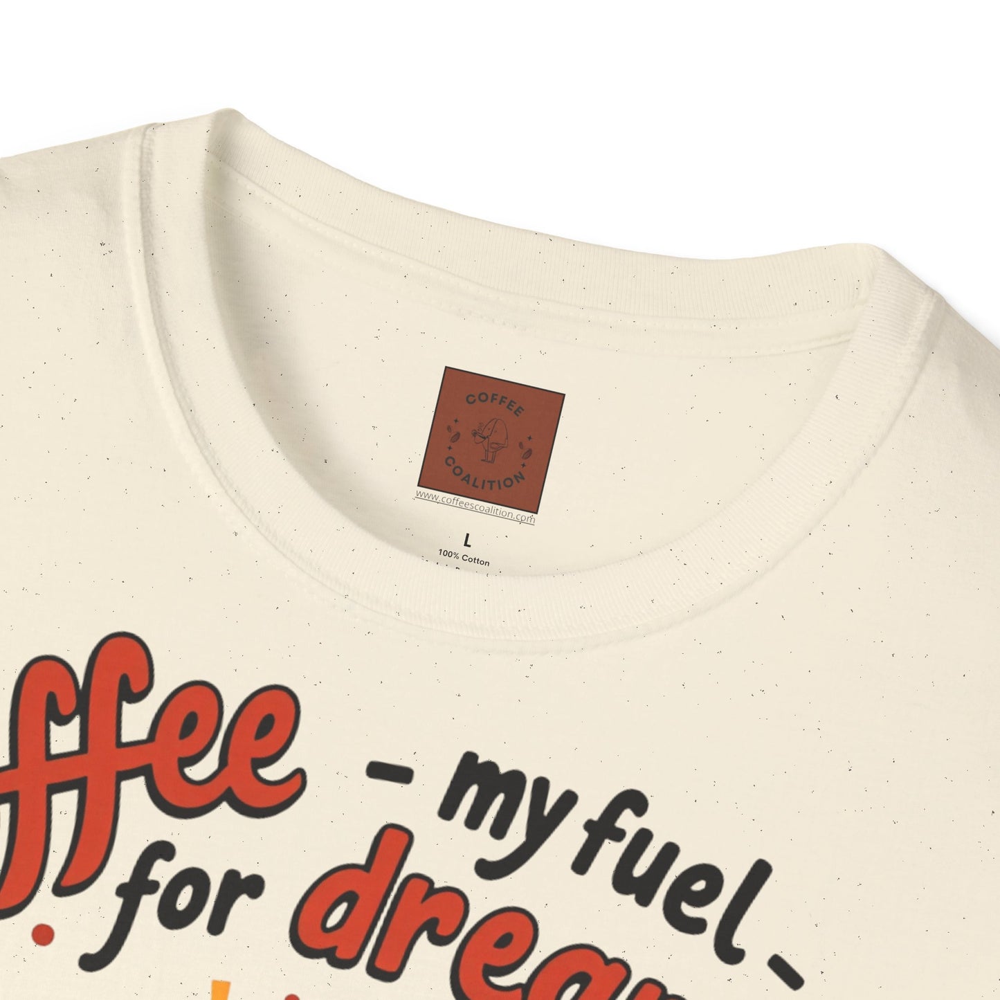 Coffee — My Fuel for Dreams | Caffeinated Ambition Skeleton Tee