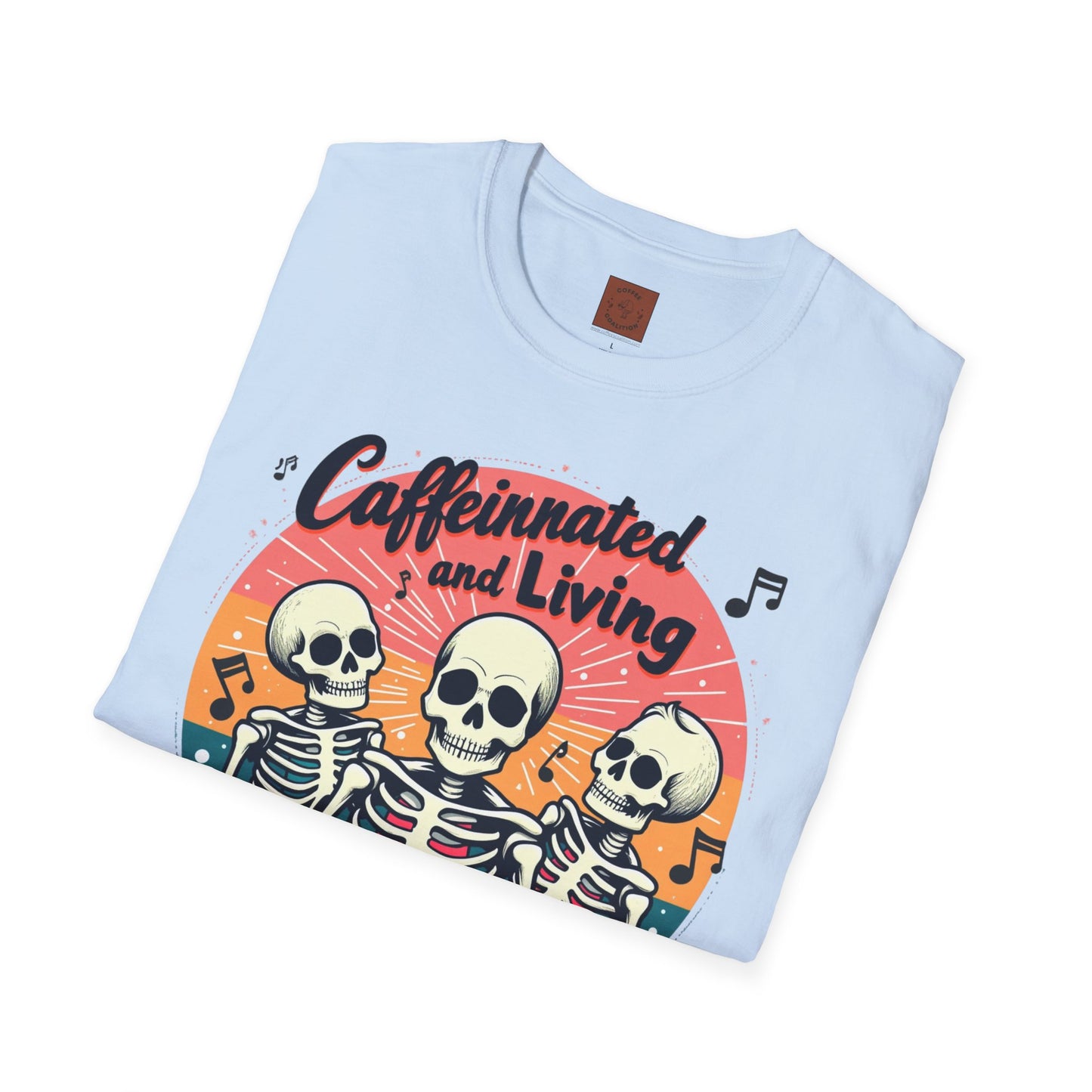 Caffeinated & Living | Best Life Brew Crew Tee