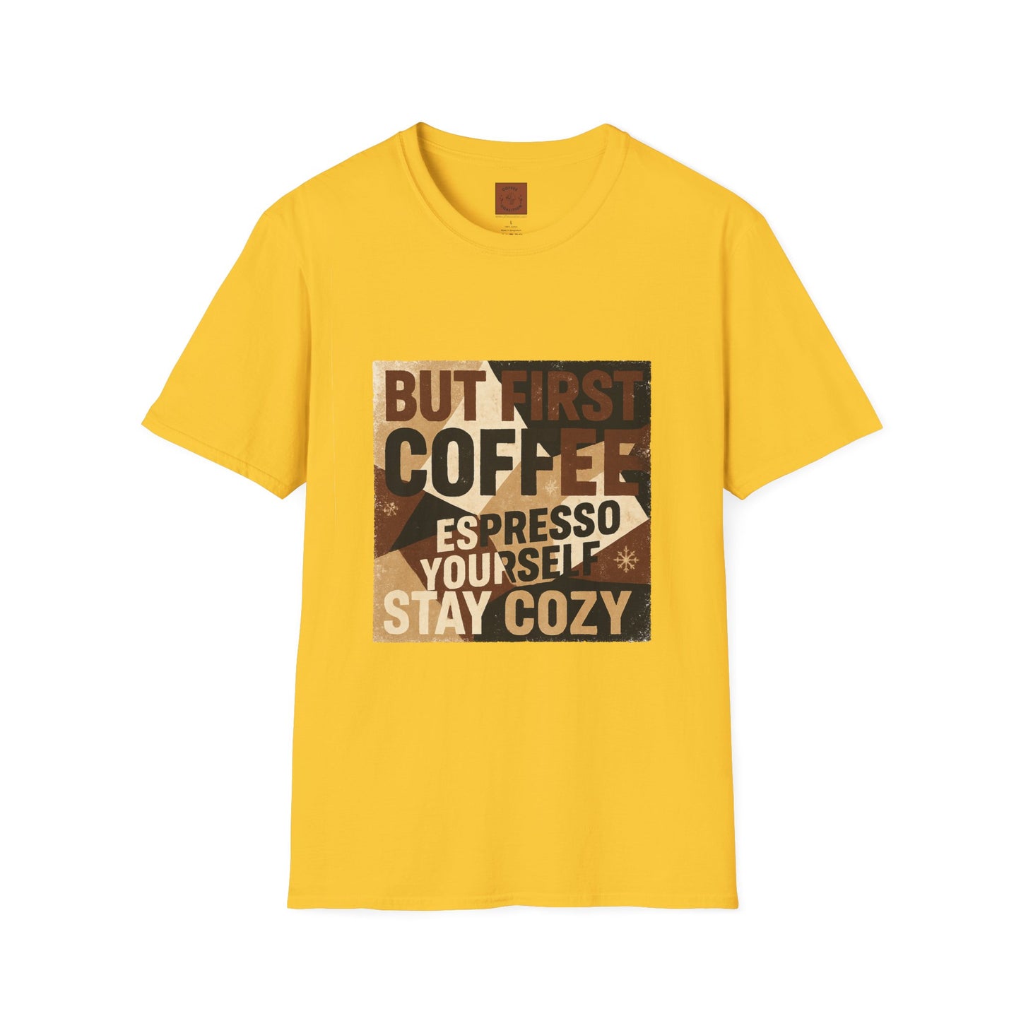 But First Coffee | Cozy Christmas Espresso Lover Unisex T-Shirt