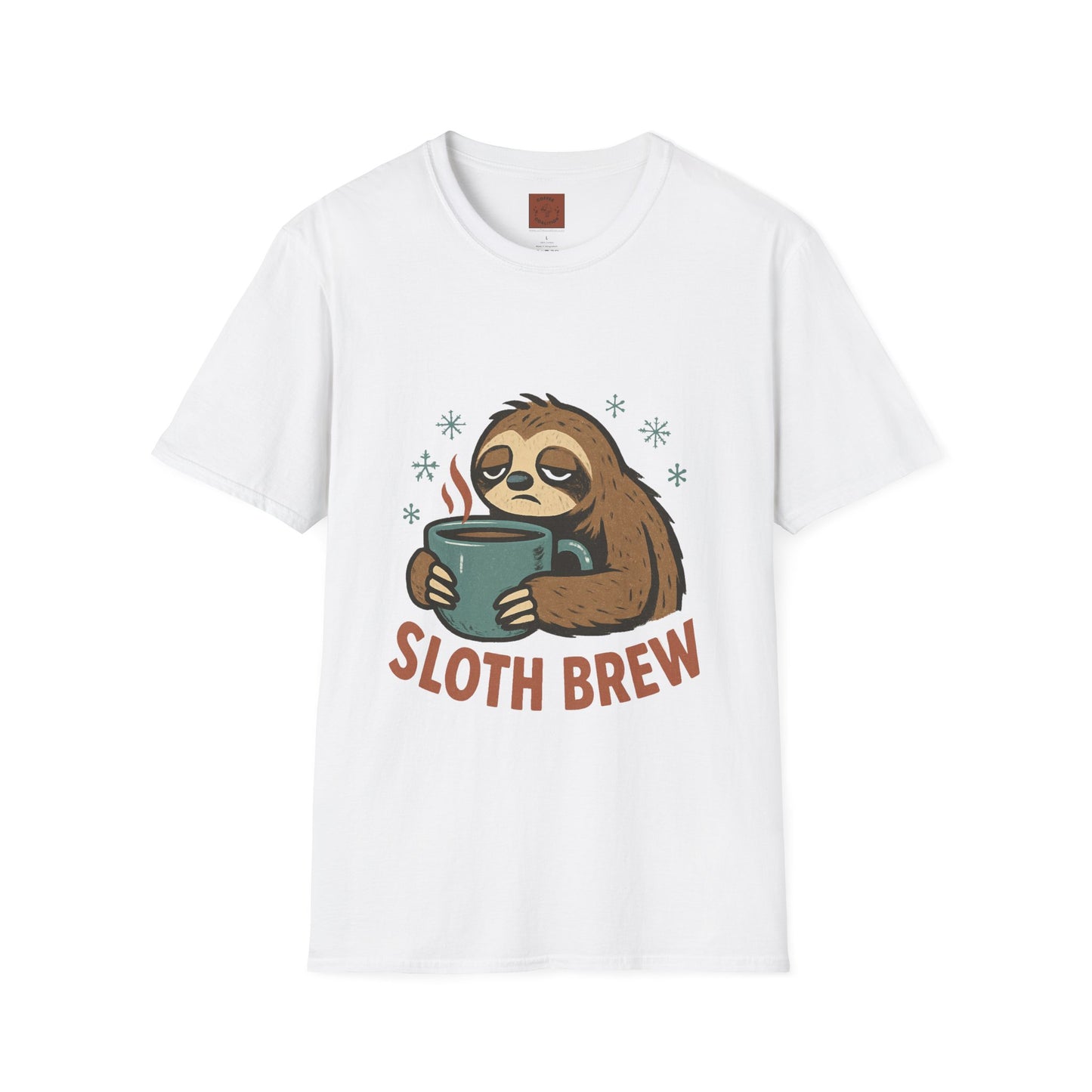 Lazy Sloth Brew | Funny Coffee Lover Christmas Unisex T-Shirt