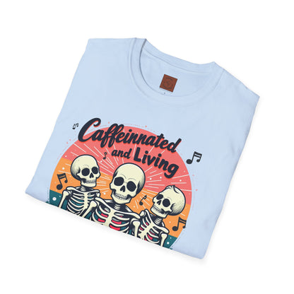 Caffeinated & Living | Best Life Brew Crew Tee