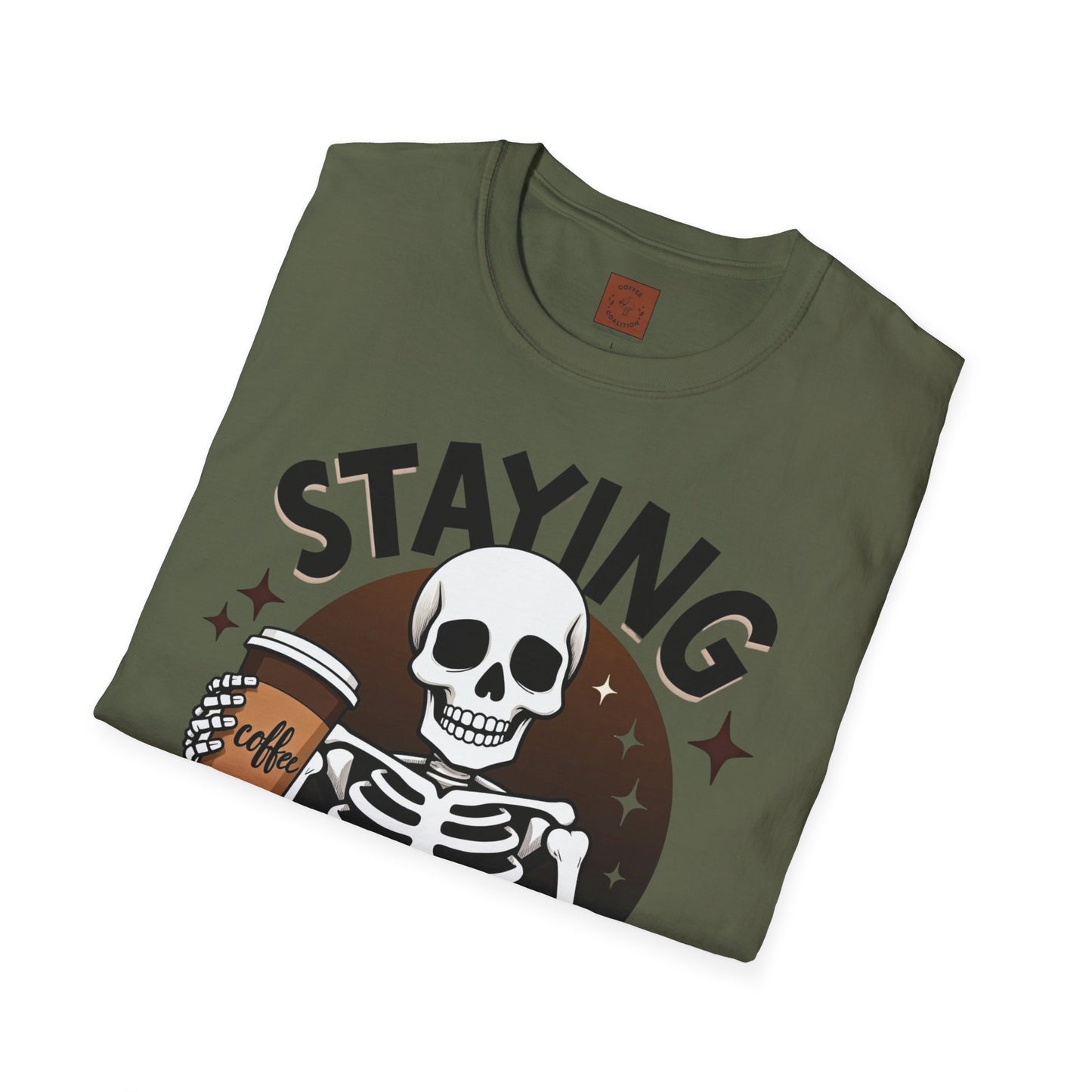 Staying Alive | Coffee Survival Tee