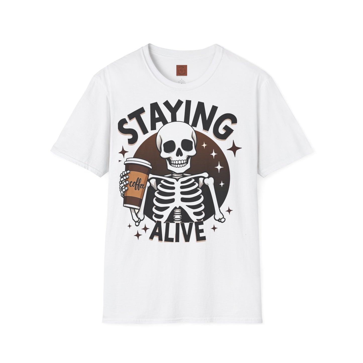 Staying Alive | Coffee Survival Tee