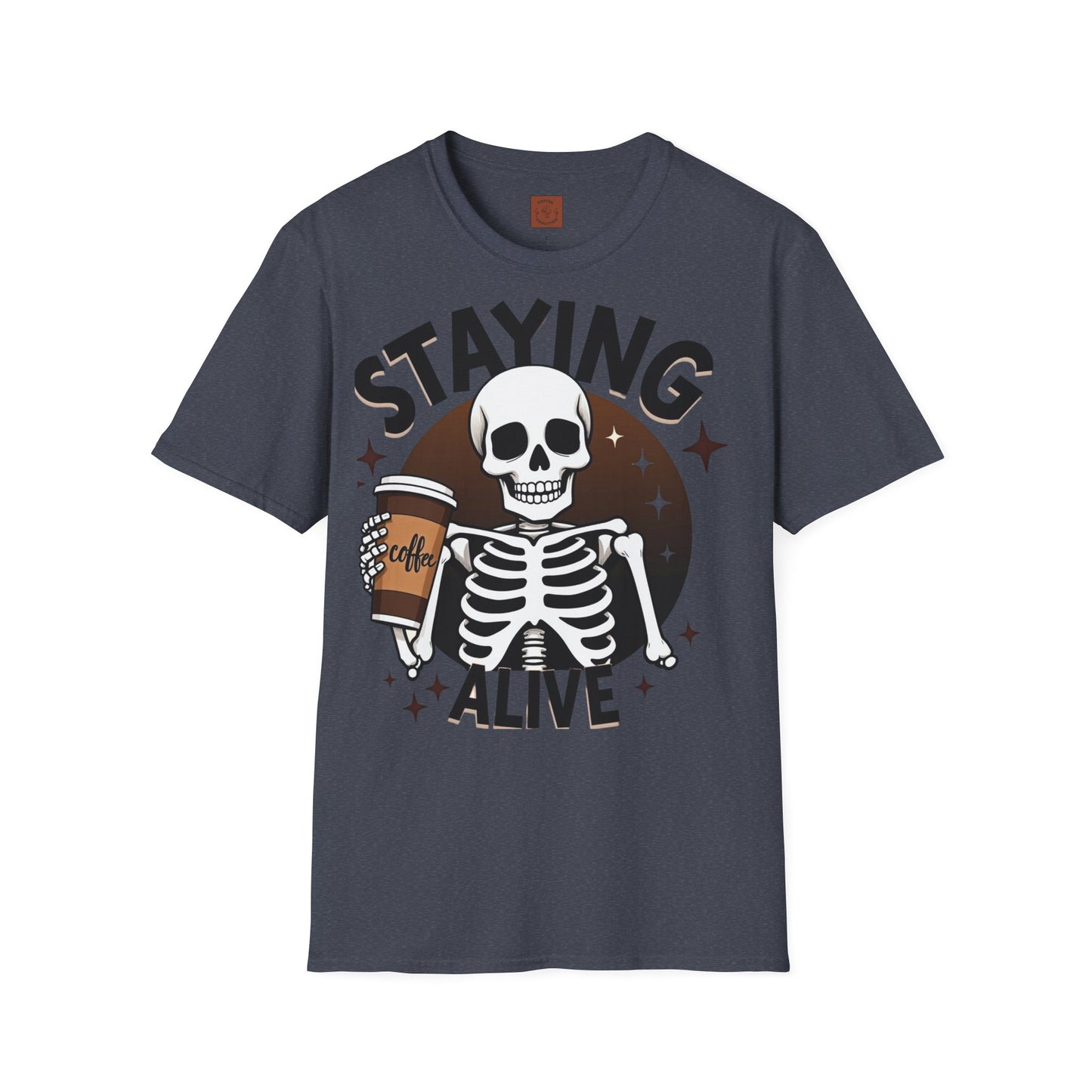 Staying Alive | Coffee Survival Tee