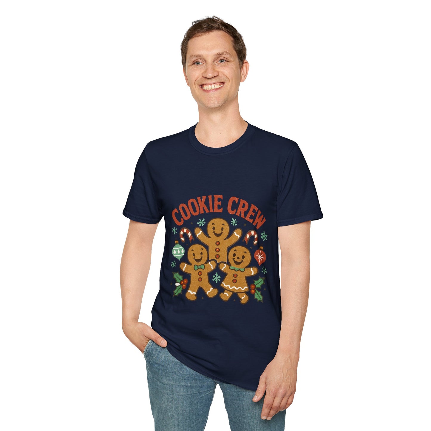 Cookie Crew | Funny Gingerbread Coffee Christmas Unisex T-Shirt