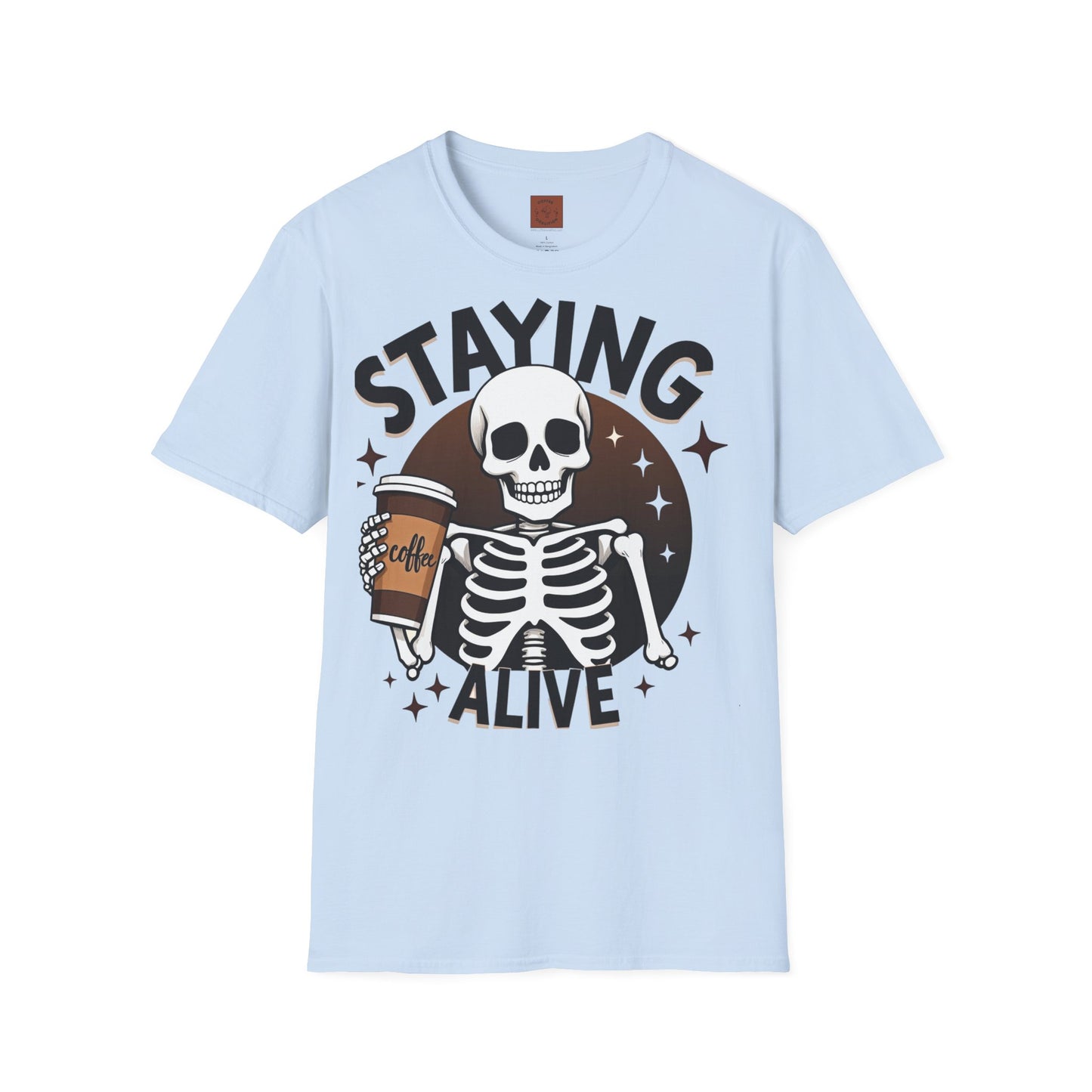 Staying Alive | Coffee Survival Tee