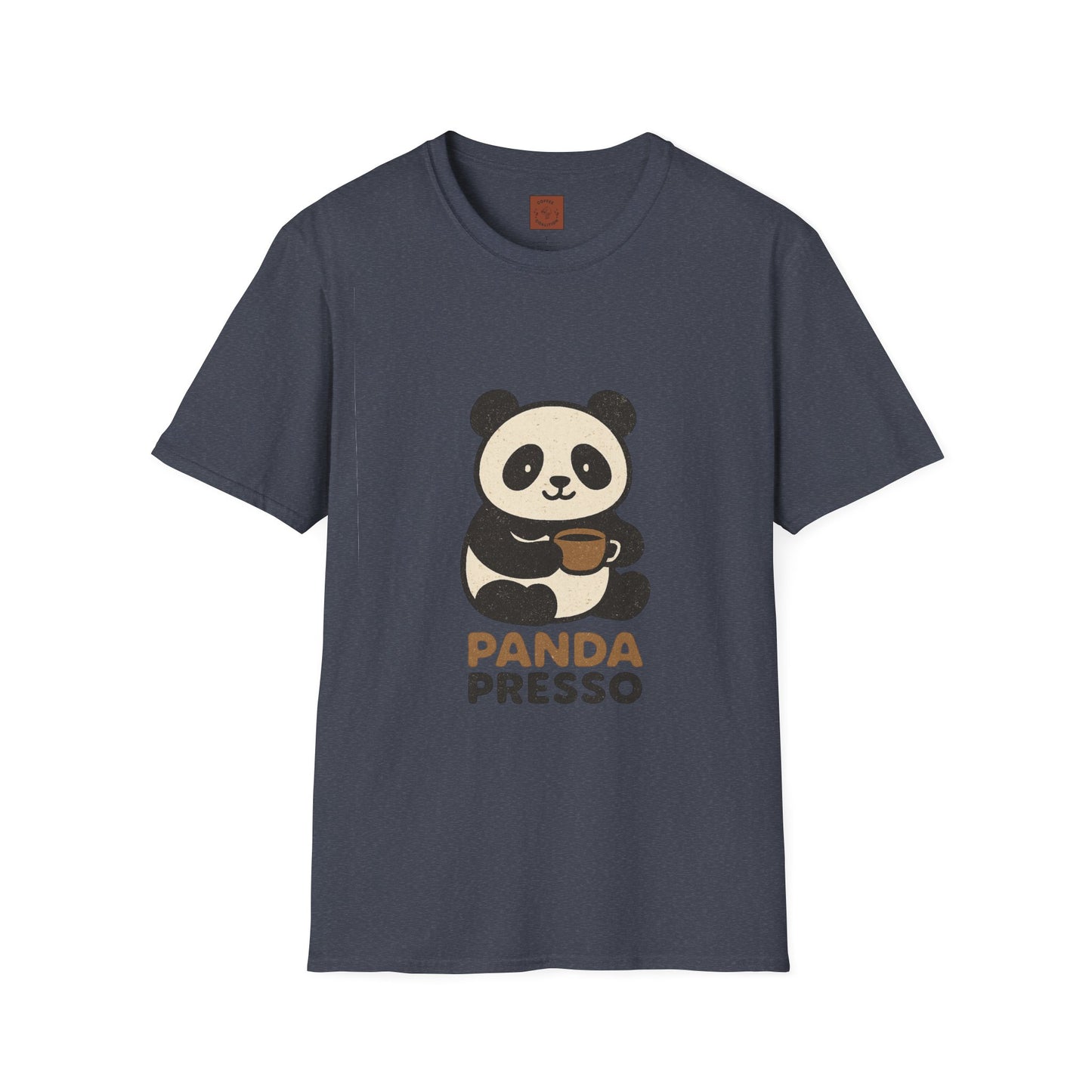 Panda Presso | Cute Coffee Lover Unisex T-Shirt