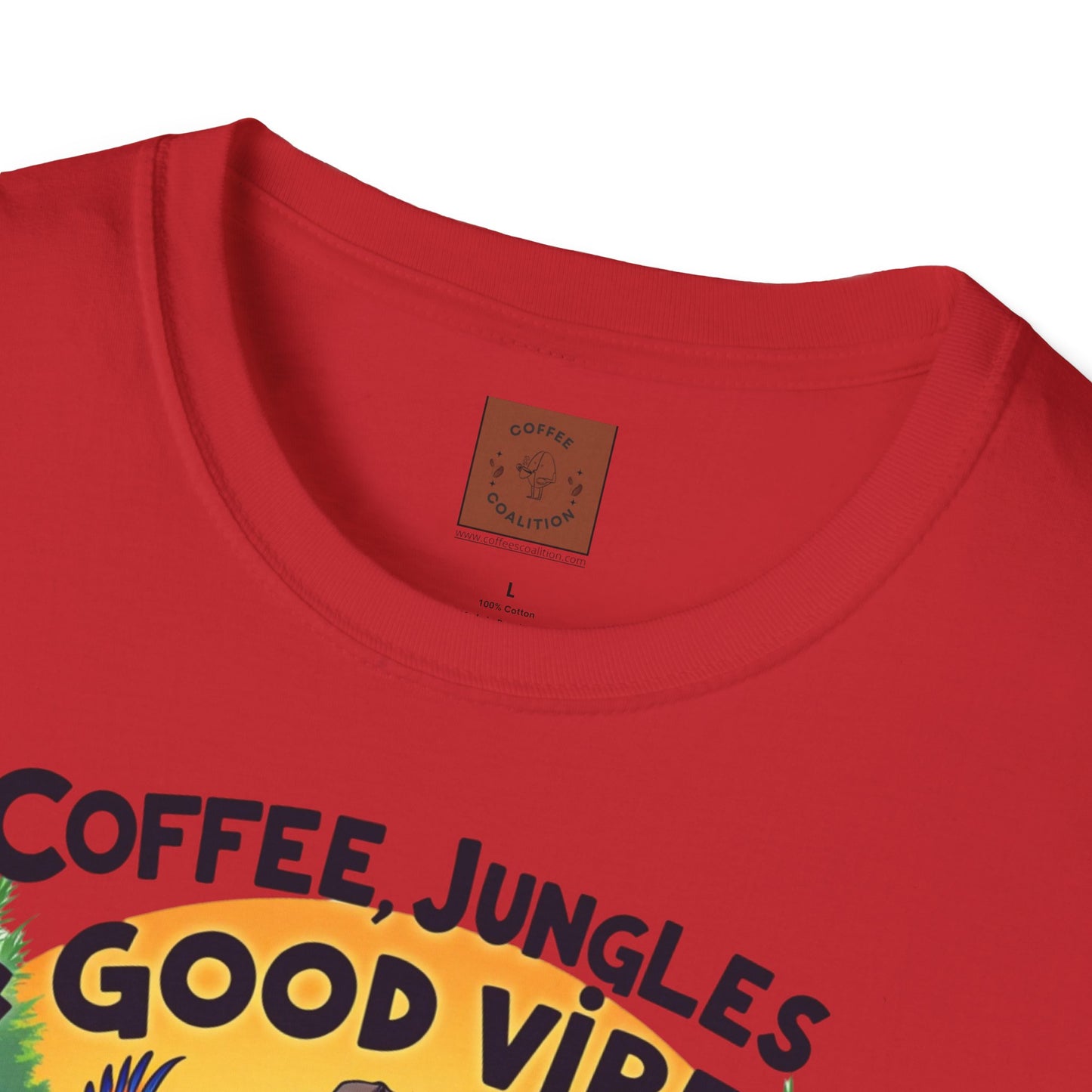 Coffee Jungles & Good Vibes | Funny Skeleton Coffee T-Shirt