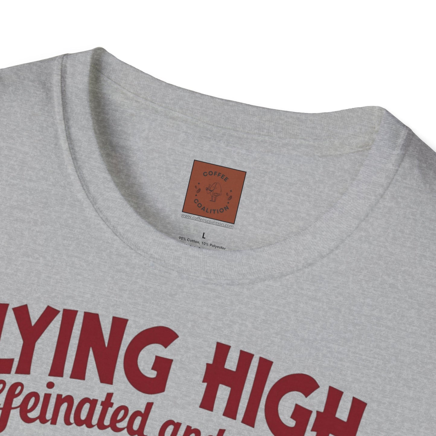 Caffeinated Flight Crew | First-Class Coffee Ride Tee