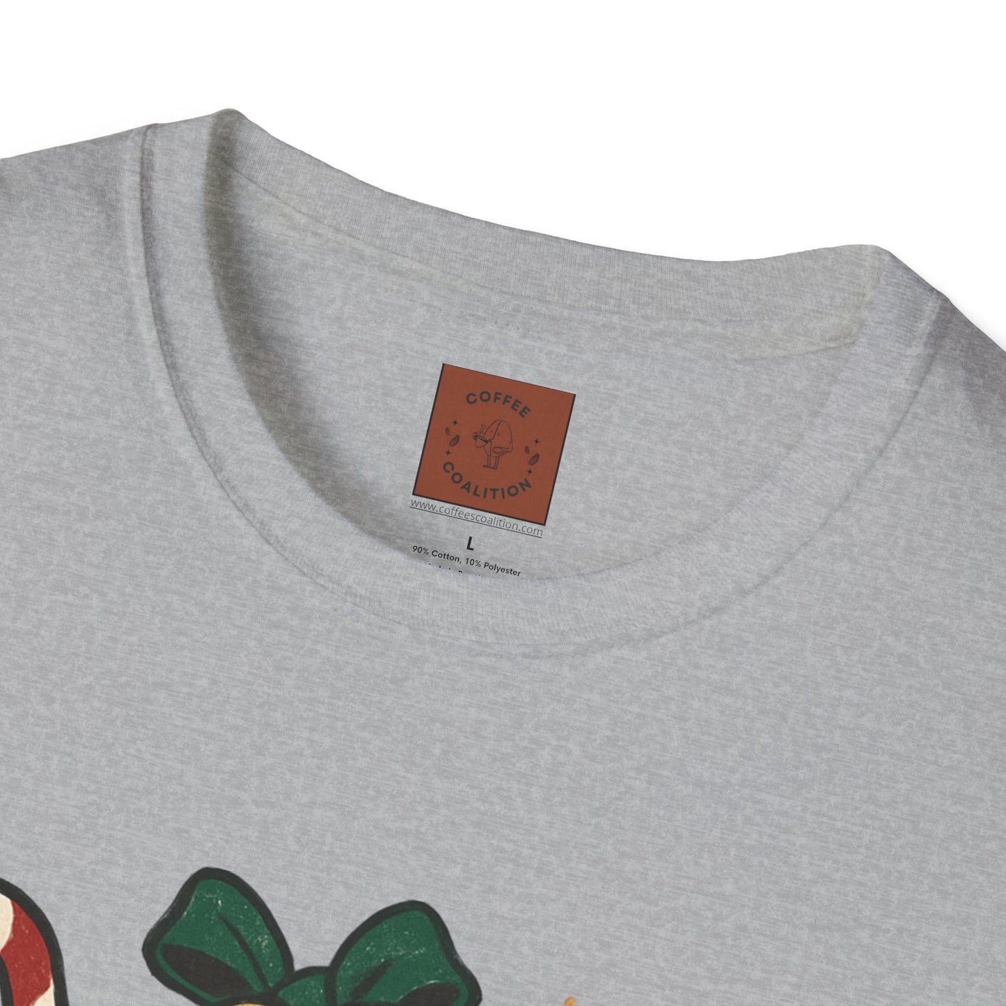 Jingle Brew | Funny Holiday Coffee Cup Christmas Unisex T-Shirt