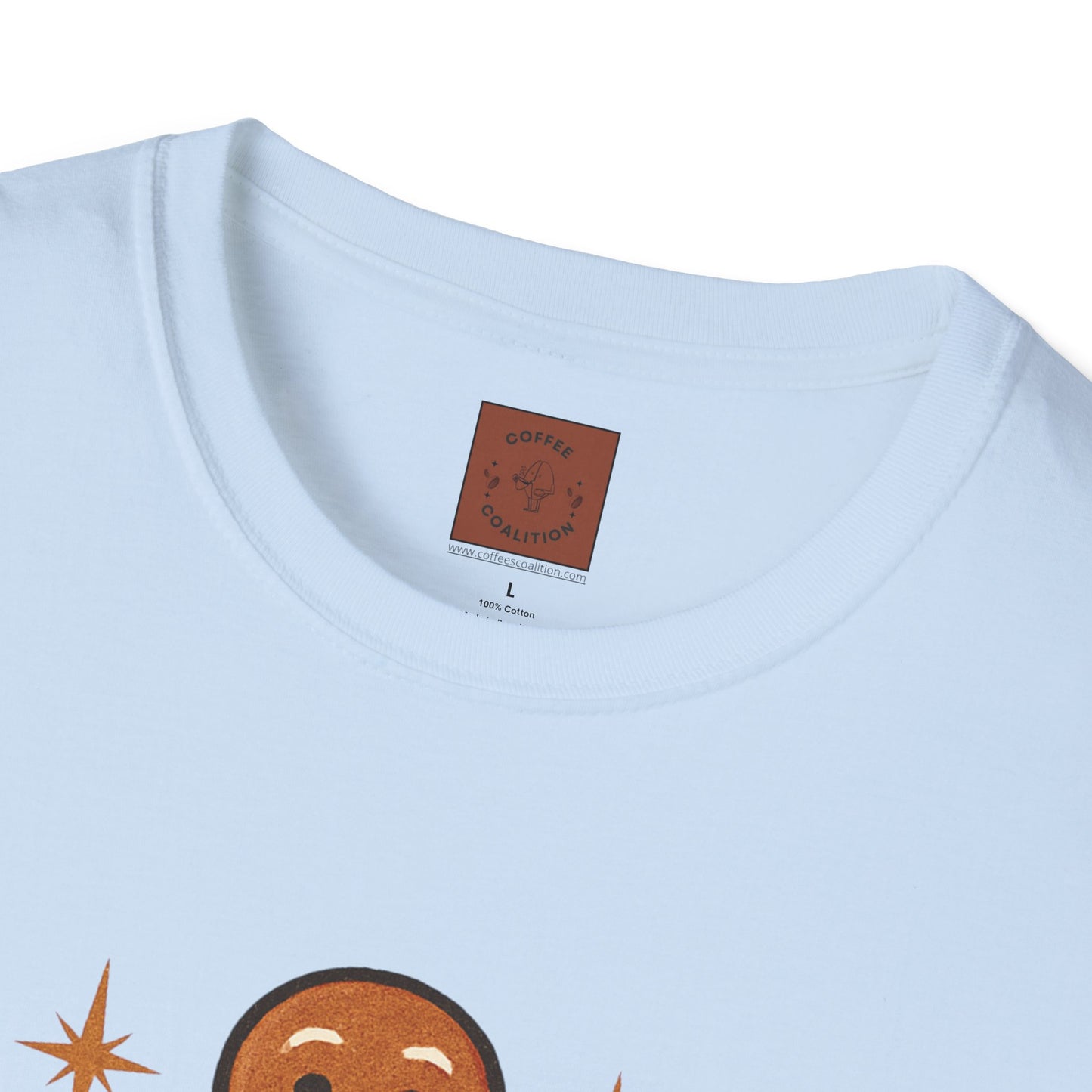 Gingerbread Brew | Cute Coffee Christmas Unisex T-Shirt